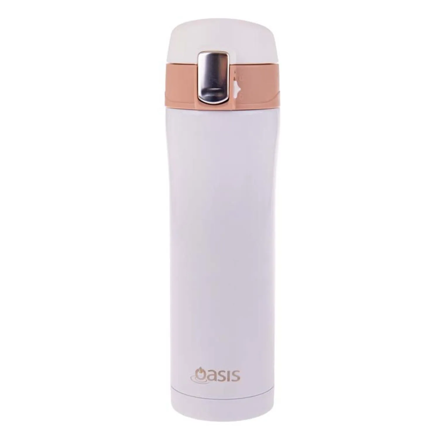 Oasis Stainless Steel Flip-Top Vacuum Flask Insulated Water Bottle 450Ml Deal of the Day Flash Deal Today