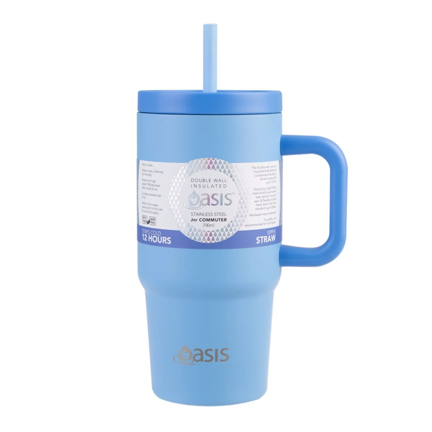 Oasis Stainless Steel Insulated Mini Commuter Travel Tumbler 700Ml Special Offer Inside Limited Time Discount