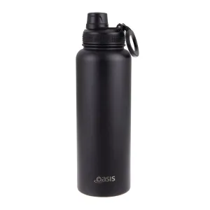 Hot Clearance Now Oasis Stainless Steel Insulated Sports Water Bottle With Screw Cap 1.1L