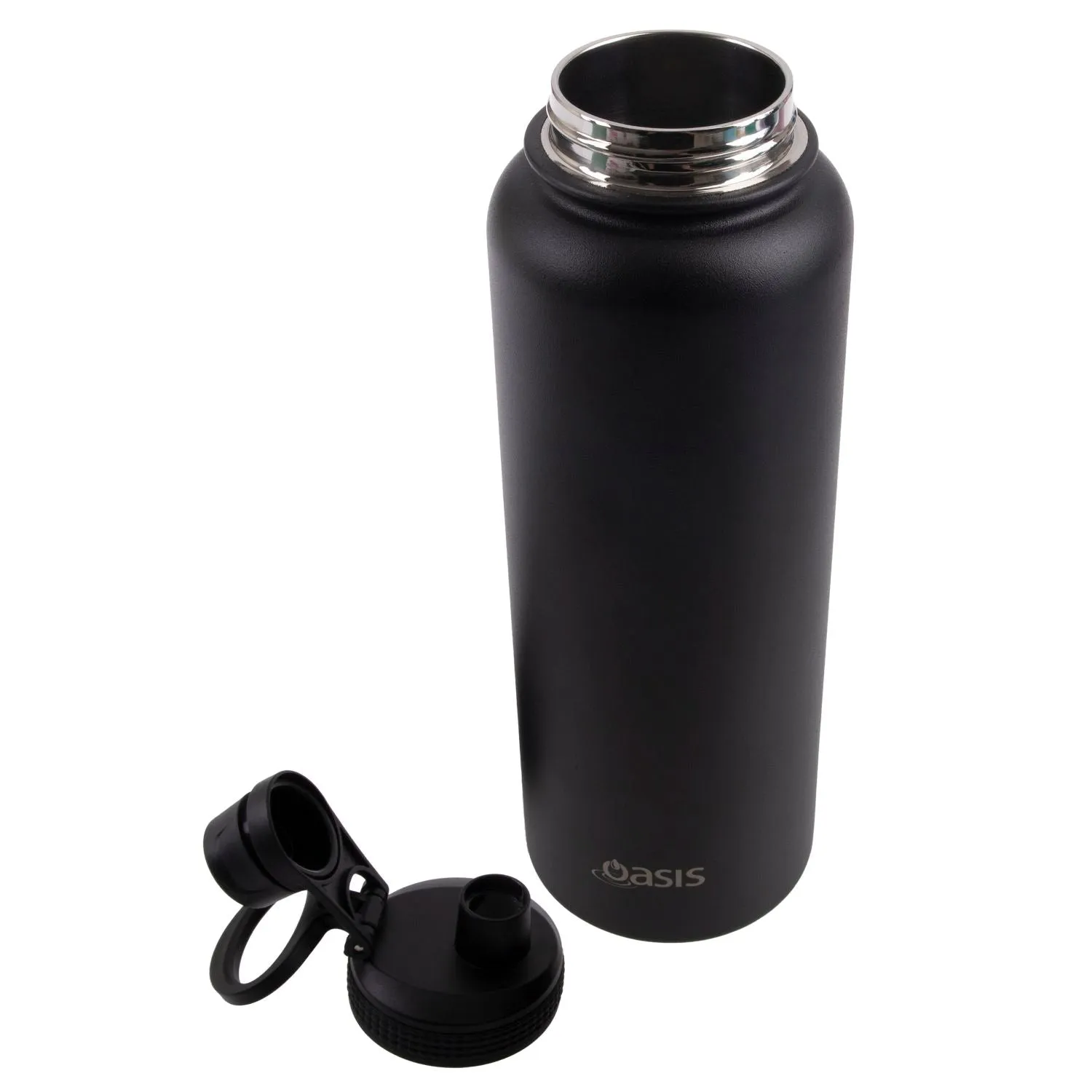 Today Only Hot Pick Oasis Stainless Steel Insulated Sports Water Bottle With Screw Cap 1.1L