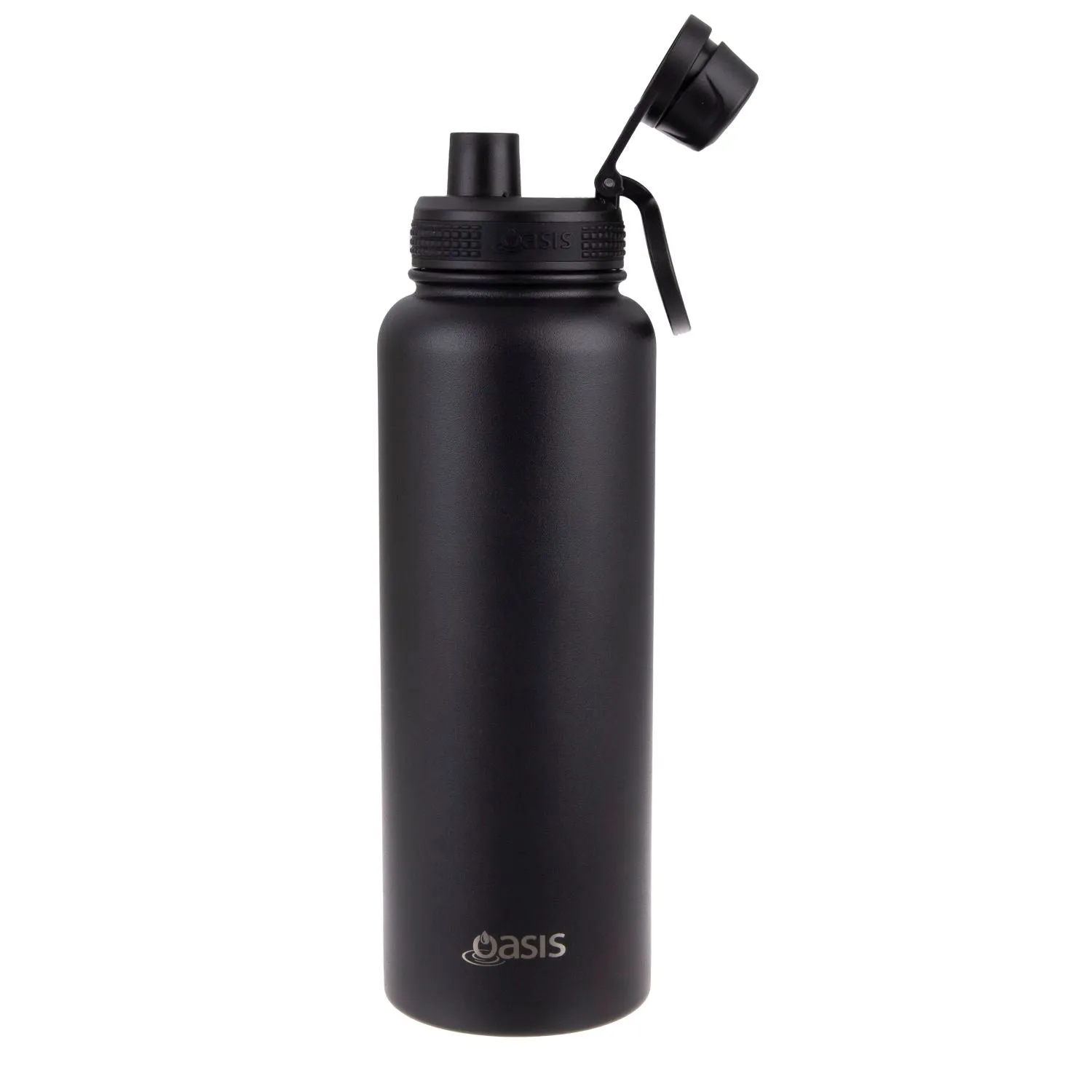 Special Online Offer MustHave Steals Oasis Stainless Steel Insulated Sports Water Bottle With Screw Cap 1.1L