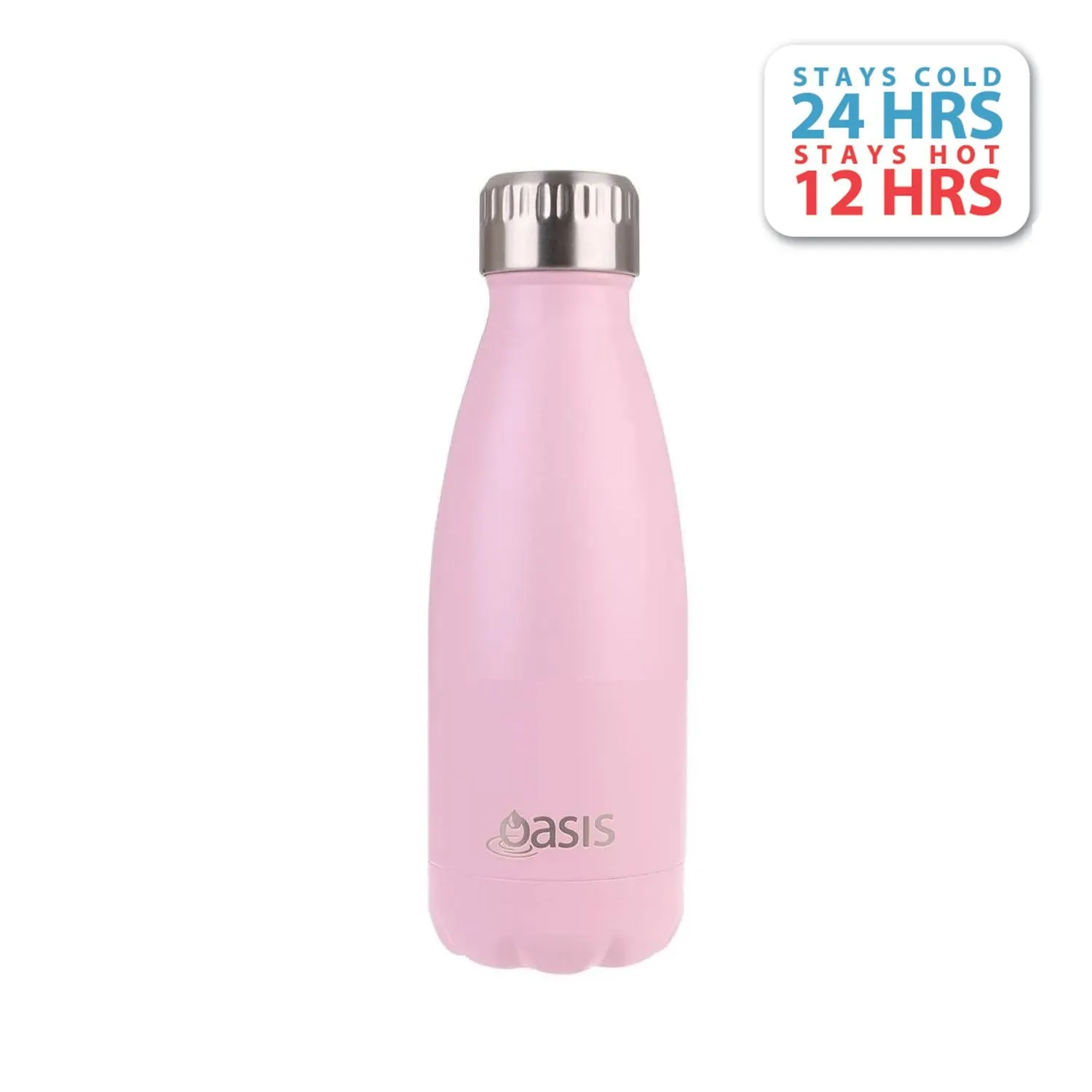 Last Chance Steal Oasis Stainless Steel Insulated Water Bottle 350Ml (Plain)