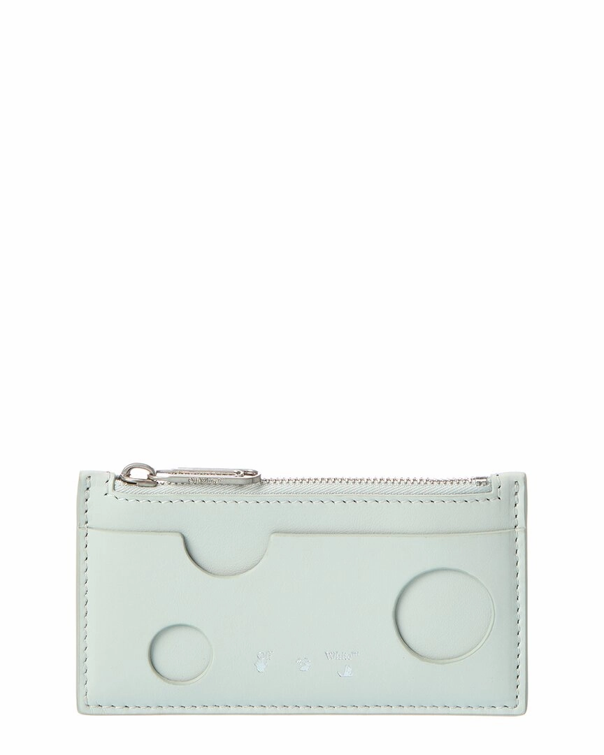 Off-White Burrow Zipped Leather Coin Purse Today Only Steal Trending Today Steal