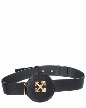 Off-White Coin Purse Leather Strap Wallet Clearance Event Today Big Clearance Event