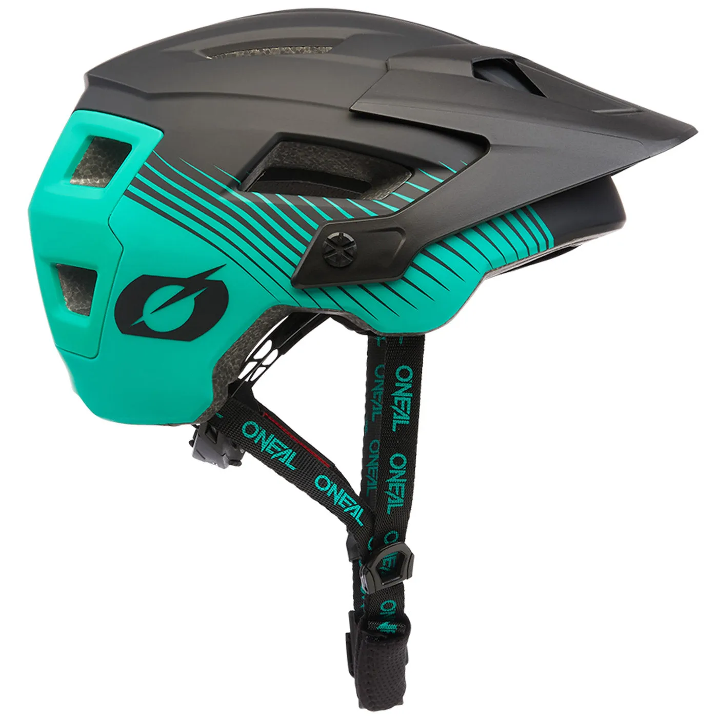 O'neal Defender Grill helmet - Green black