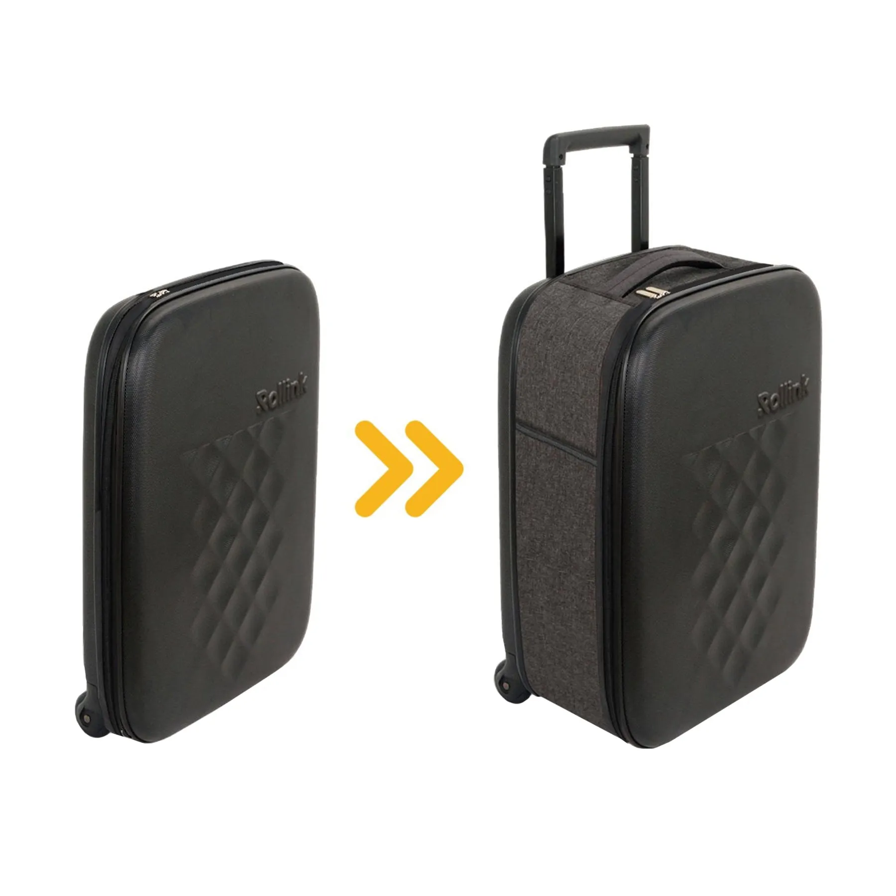 Steal Todays Offer Rollink Flex Earth 20" Foldable Carry-On Luggage