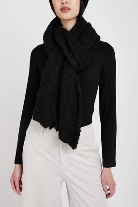 Grab Your Hot Pick Hot Offer Frenzy Boucl Scarf In Black