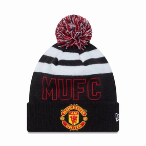 Todays Special Picks Manchester United Fc Black Sport Knit Beanie Hat
