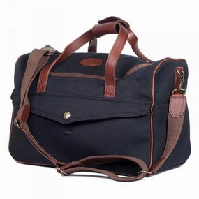 Melvill & Moon Canvas Kili Carry On Bag | Black Sale Ending Soon