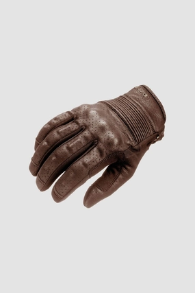 Limited Stock Deals Onyx Brown 01  Leather Motorcycle Gloves