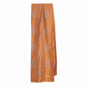 Orange Madder Silk Stole Trendy Picks Today