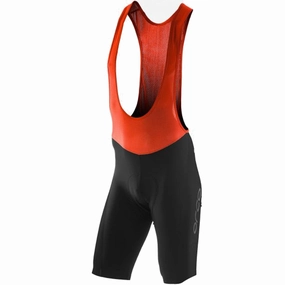 Orca bib short - Black red