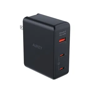 Trending Offer Today Dont Miss Big Savings Pa-B7O Omnia Ii Mix 140W 3 Port Gan Pd 3.1 Charger With Interchangeable Eu Us Uk Plugs