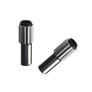 Pair Jagwire Inline Derailleur Gear Mini Barrel Adjuster / Cable Adjusters - Silver