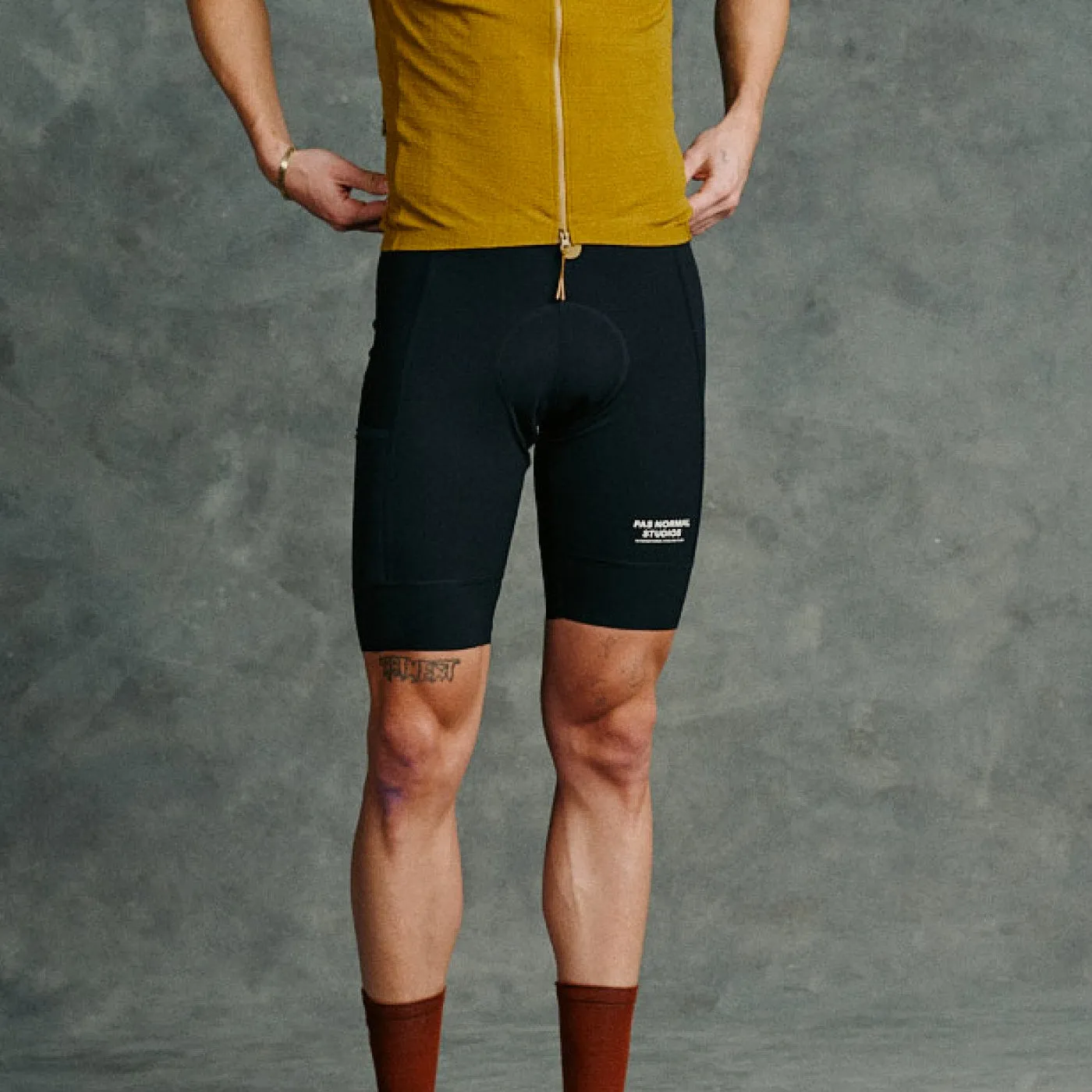 Pas Normal Studios Escapism Bib shorts - Black
