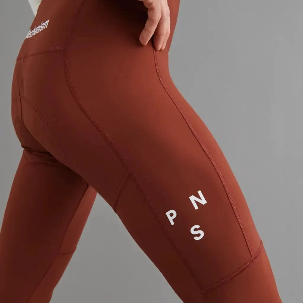 Pas Normal Studios Mechanism Deep Winter bib tight - Brown