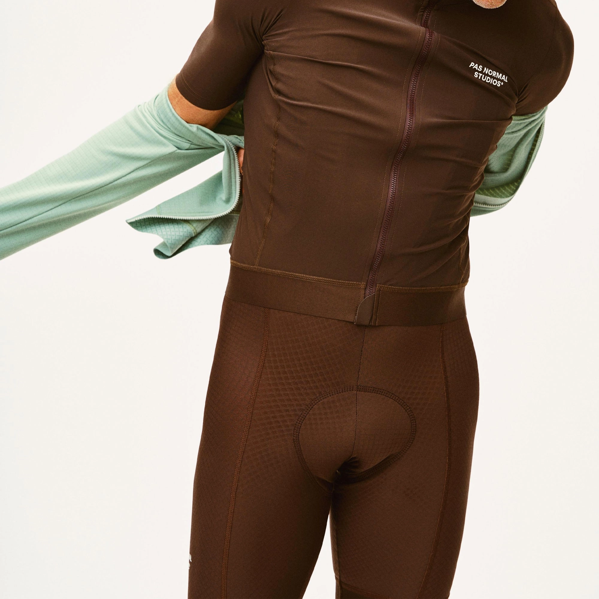 Pas Normal Studios Essential bibshort  - Brown