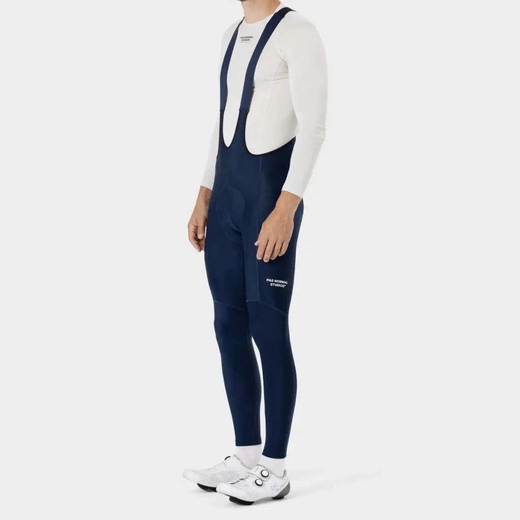 Pas Normal Studios Essential Thermal bib tight - Blue