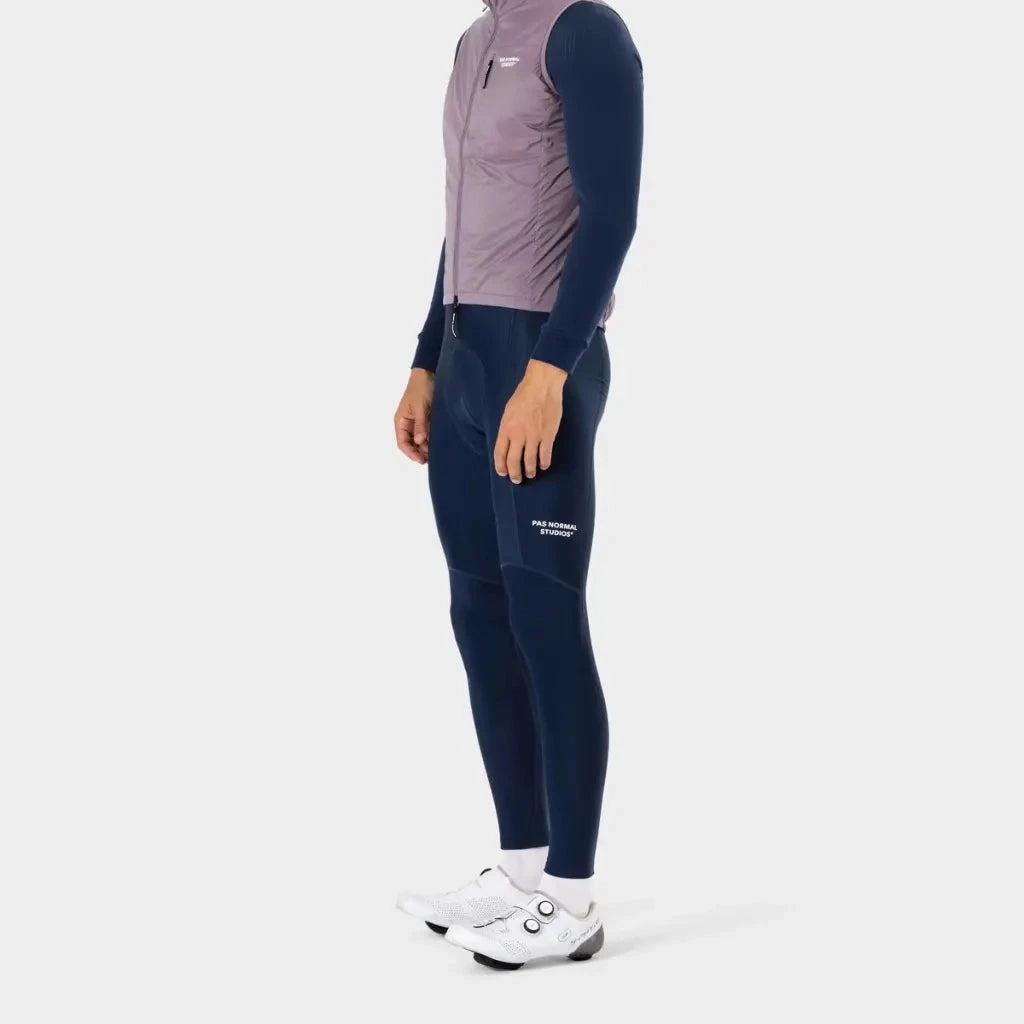 Pas Normal Studios Essential Thermal bib tight - Blue