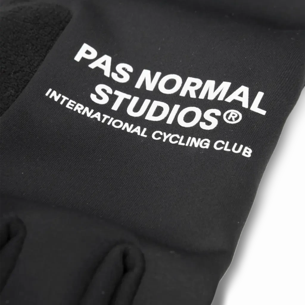 Pas Normal Studios Logo Thermal Gloves - Black