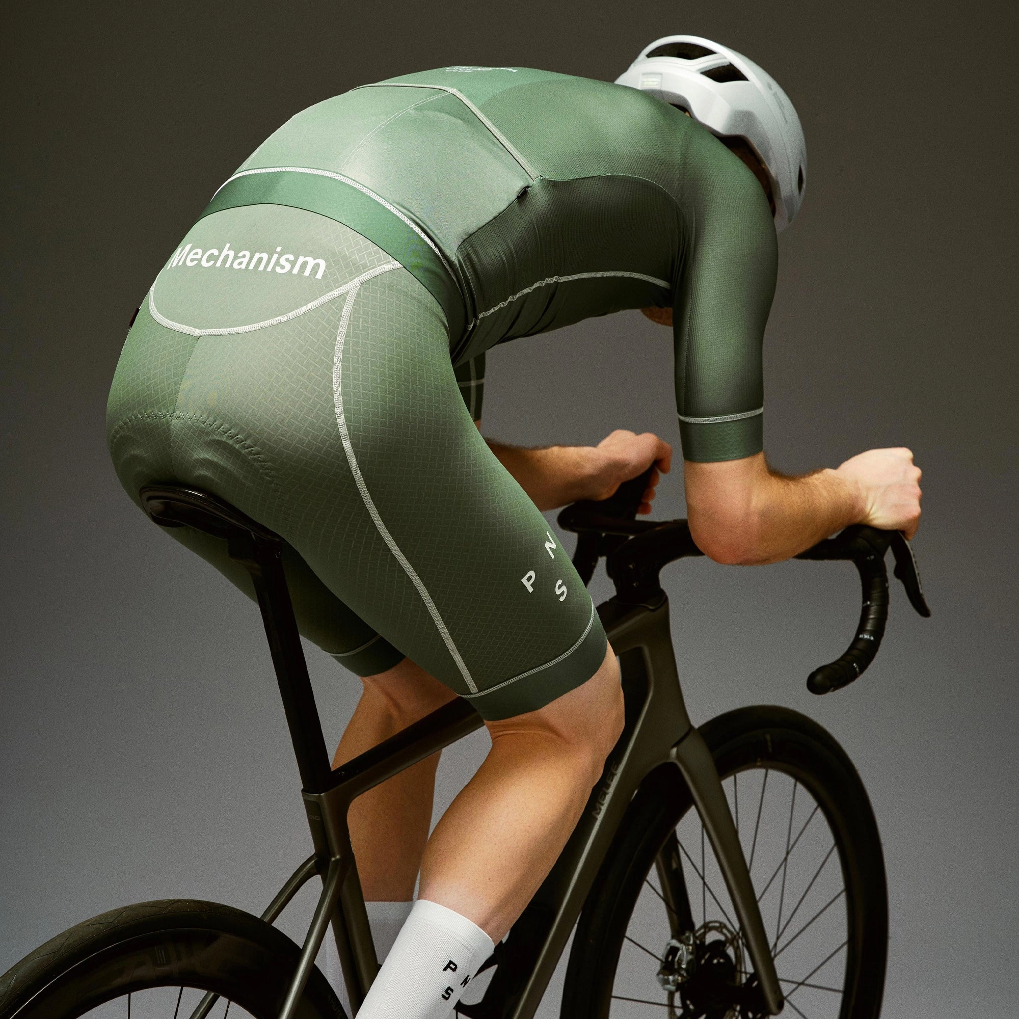 Pas Normal Studios Mechanism Bib shorts - Green