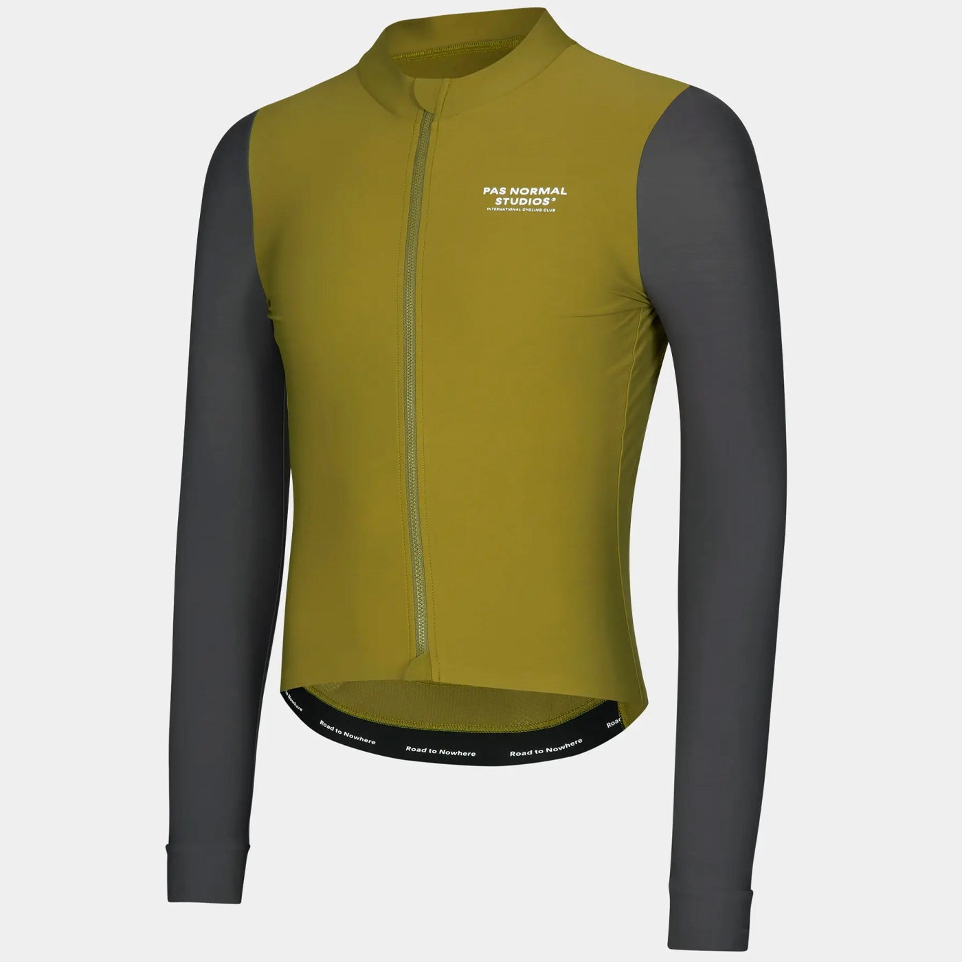 Pas Normal Studios Mechanism long sleeve jersey - Green Gray