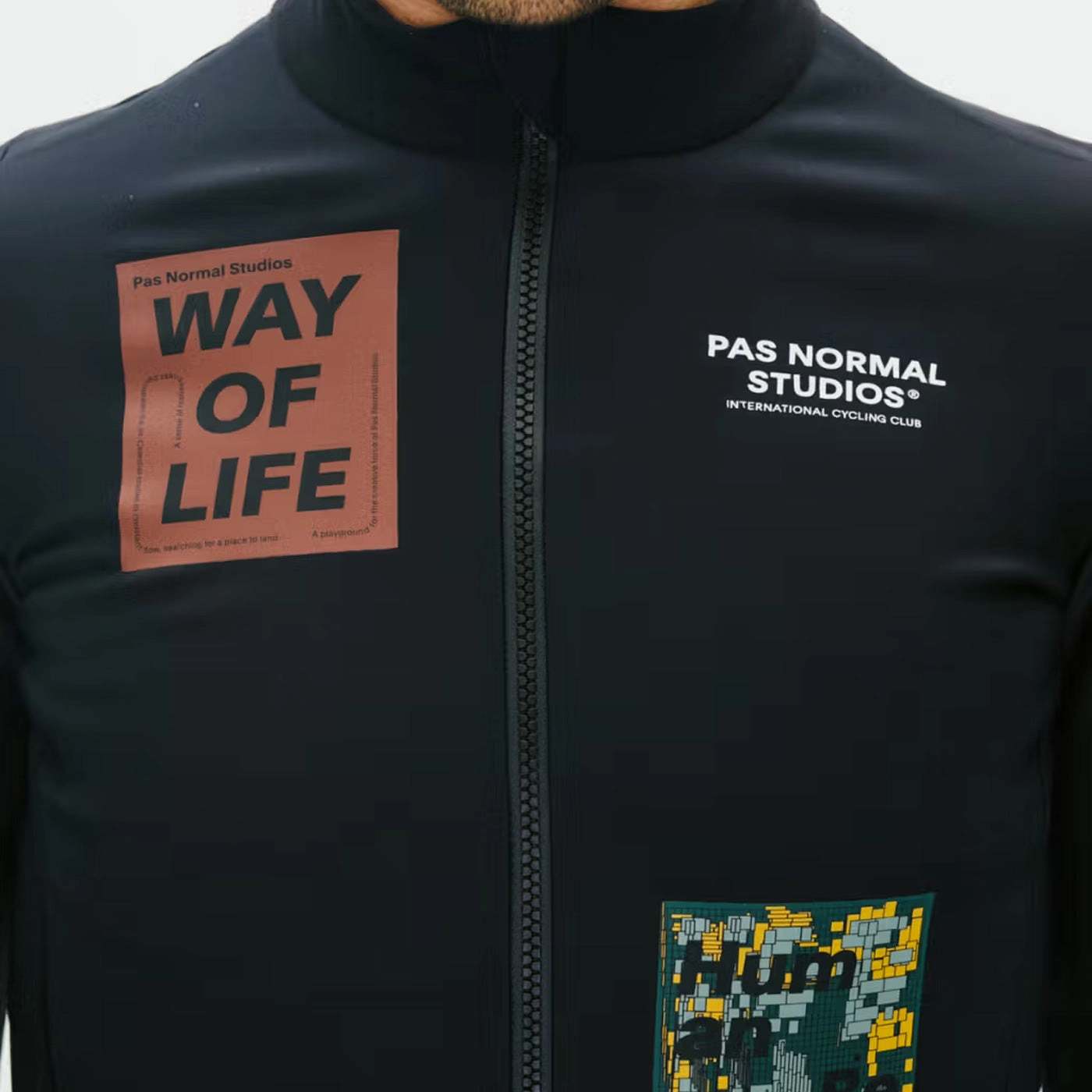 Pas Normal Studios T.K.O. Mechanism Thermal long sleeve jersey - Black