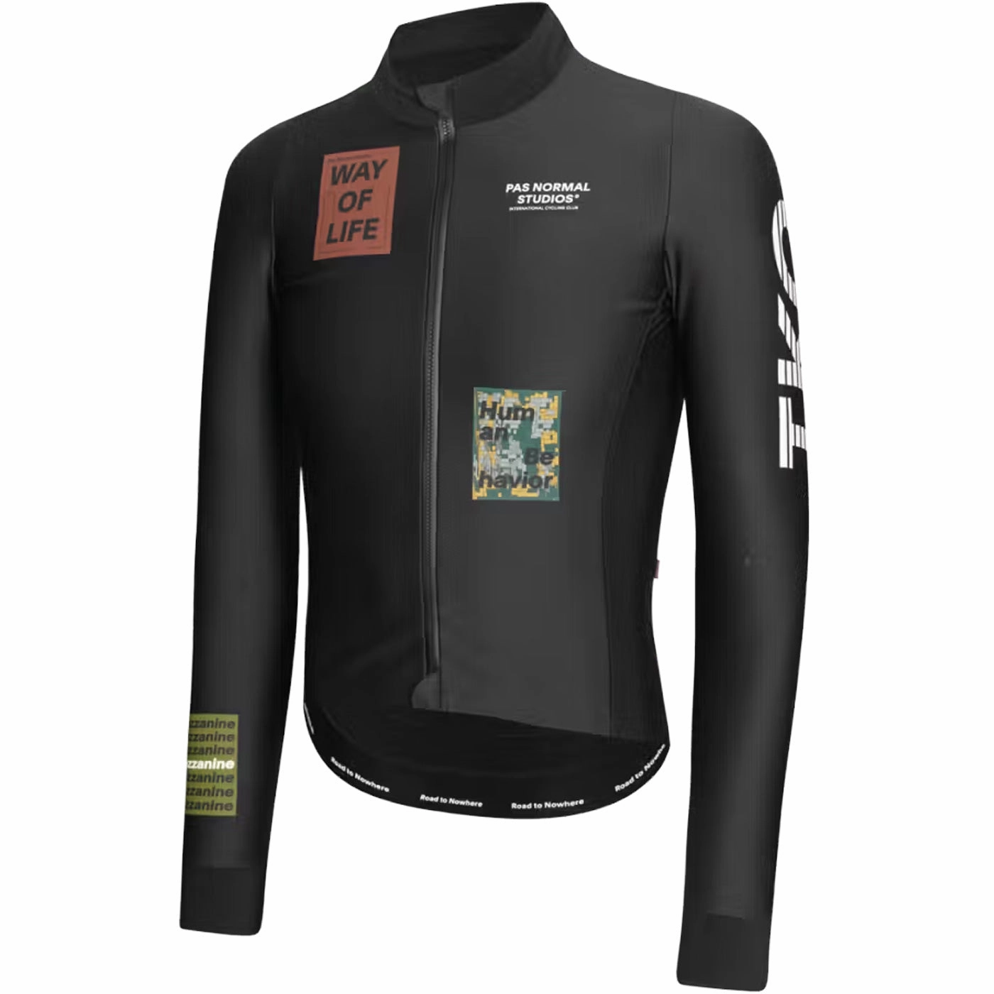 Pas Normal Studios T.K.O. Mechanism Thermal long sleeve jersey - Black