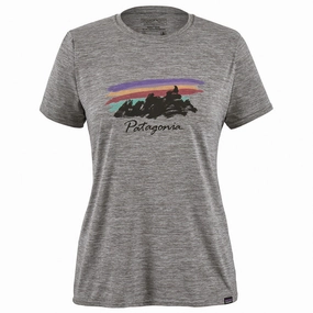 Patagonia Cap Cool Daily Graphic women's T-shirt - Grey 