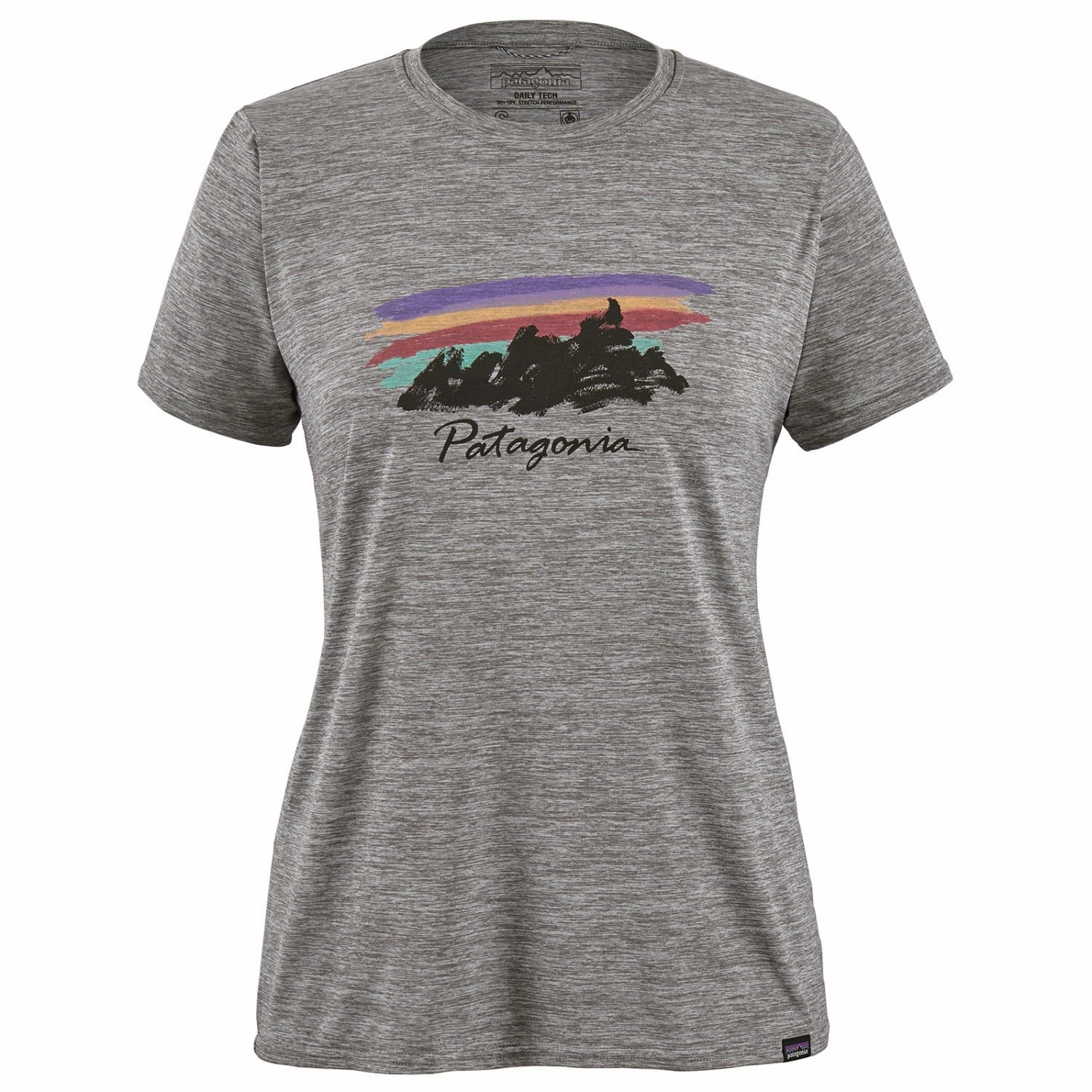 Patagonia Cap Cool Daily Graphic women's T-shirt - Grey 