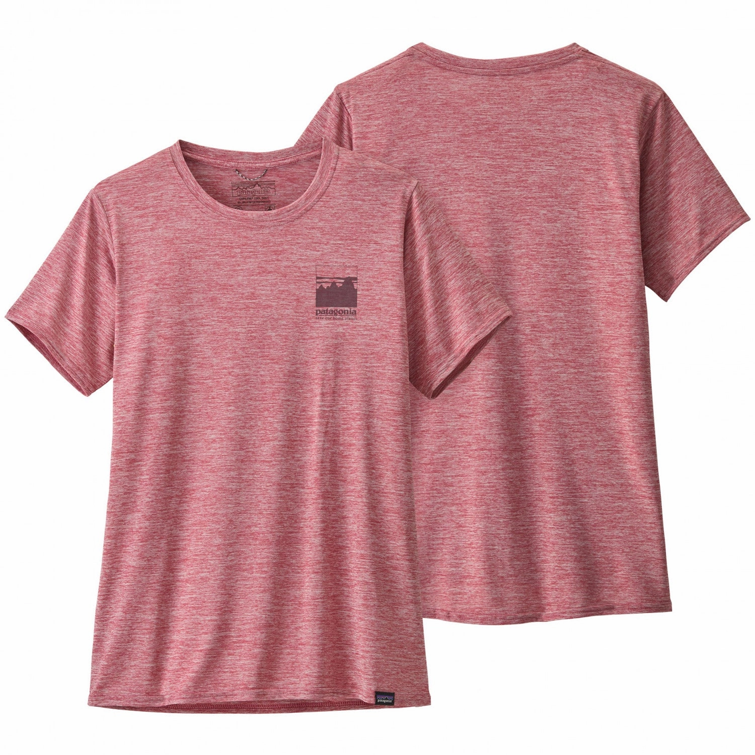 Patagonia Cap Cool Daily Graphic Women's T-shirt - Pink 