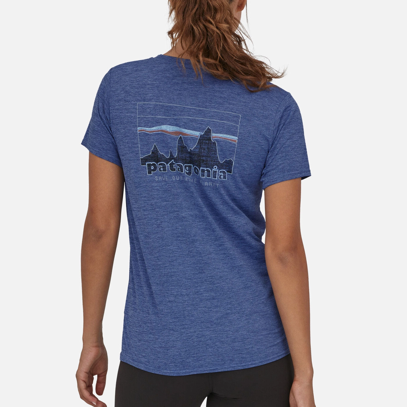 Patagonia Capilene Cool Daily woman T-shirt - Blue
