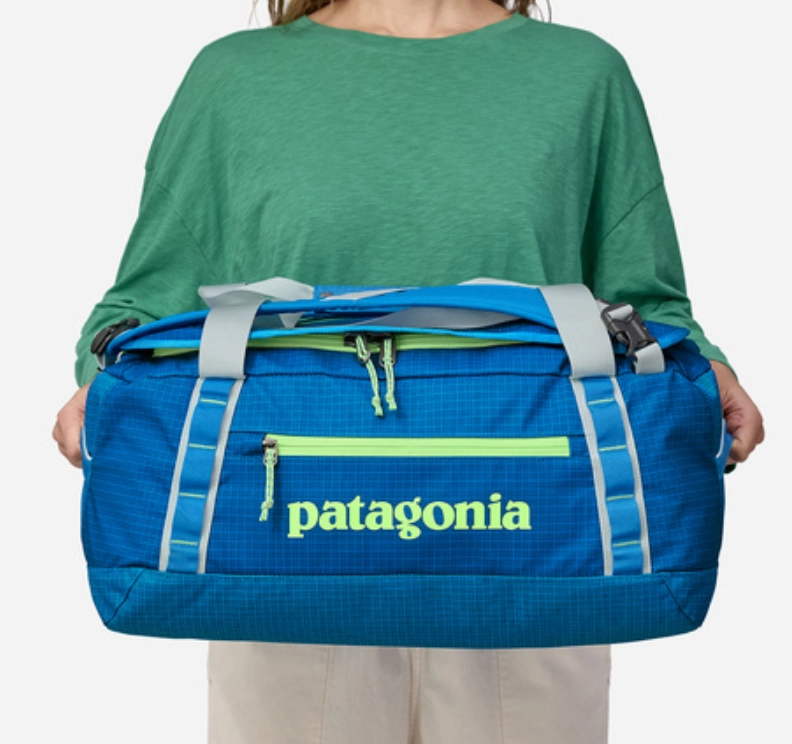 Patagonia Matte Black Hole 40L Duffle Bag Trending Savings Now Trending Deals Today