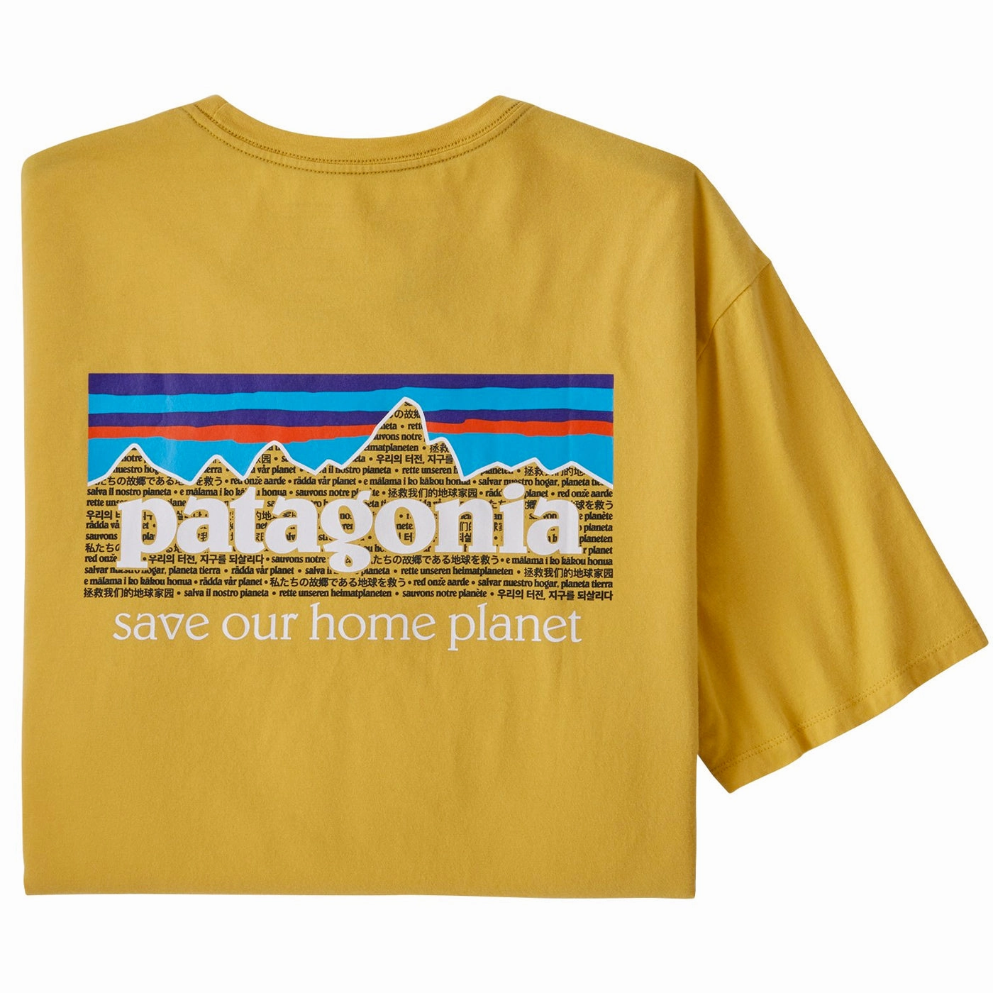 Patagonia P-6 Mission Organic T-Shirt - Yellow