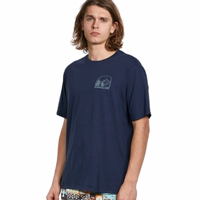 Patagonia Roam the Dirt T-Shirt - Blue