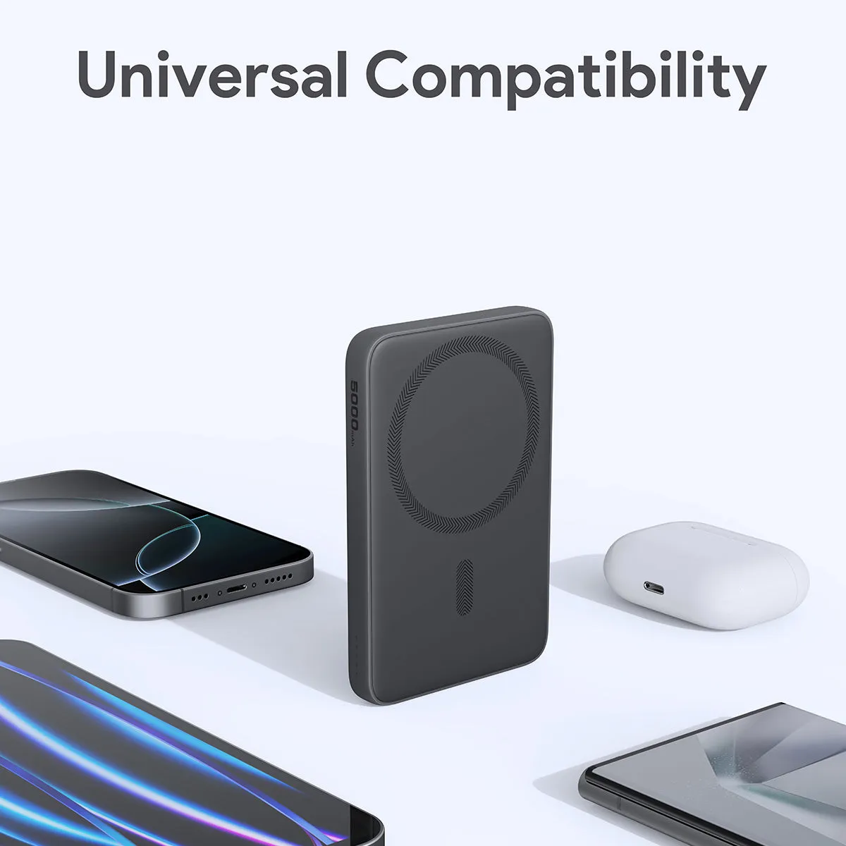 Dont Miss These Savings Pb-Ms03 Magfusion Slim 5000Mah Power Bank With Magsafe Compatible