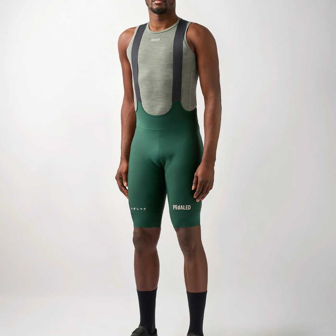 Pedaled Essential bibshorts - Green