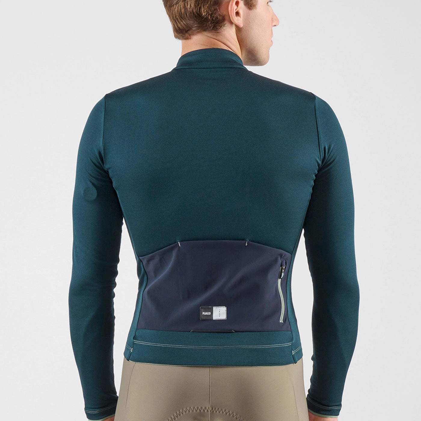 Pedaled Element Merino long sleeve jersey - Blue