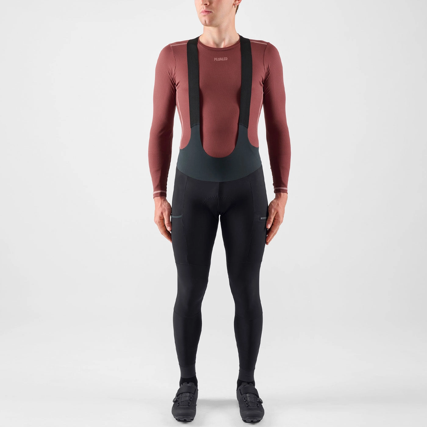 Pedaled Odyssey Cargo bib tights - Black