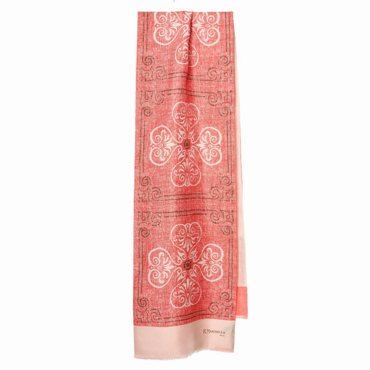 Last Chance Offer Pink Double Silk Scarf