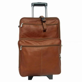 Shop the Best Deals Today Only Special Piel Leather 22" Wheeled Traveler