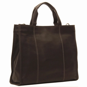 Limited Time Sale Dont Wait Save Today Piel Leather Carry-All Tote
