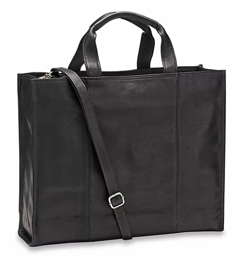 Save More Now Piel Leather Carry-All Tote