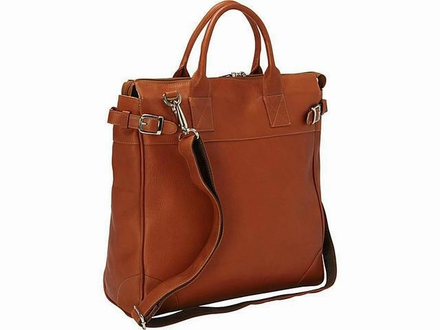 Piel Leather Cross Body Traveler Tote Todays Hot Pick