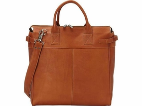 Piel Leather Cross Body Traveler Tote Trending Now Discount