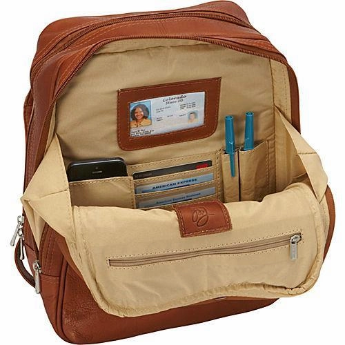 Today Only Steal Grab It Now Piel Leather Flap-Over Tablet Backpack