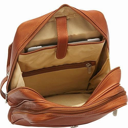 Dont Miss Hot Deals Limited Time Offer Piel Leather Flap-Over Tablet Backpack