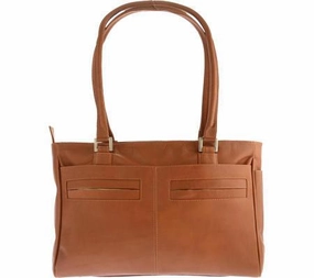 Piel Leather Ladies Laptop Tote With Pockets Save More Now