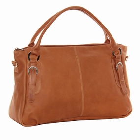 Piel Leather Large Handbag/Cross Body Bag Instant Savings Inside Online Exclusive Deal
