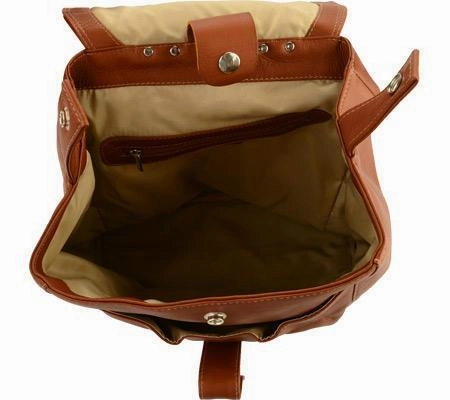 Weekend Flash Offer Big Savings Today Piel Leather Large Oval Loop Backpack